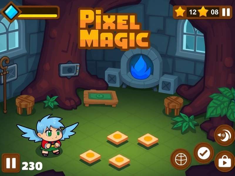 Pixel Magic Gameplay Demonstration