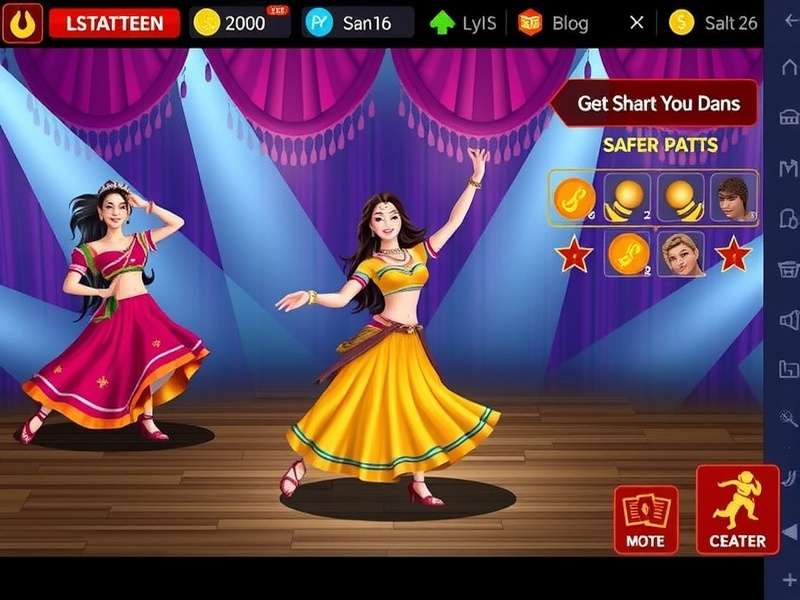 Desi Dance Dynasty gameplay screenshot