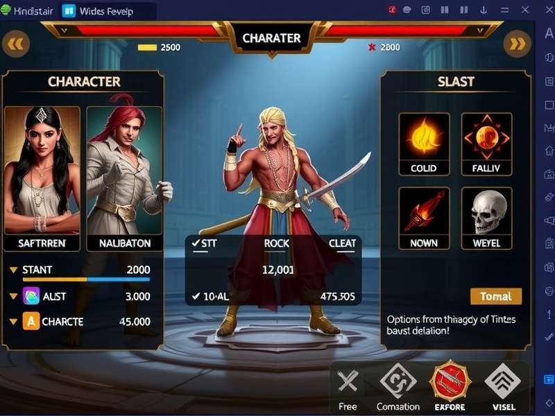 Hindustan S Champion Combat character selection