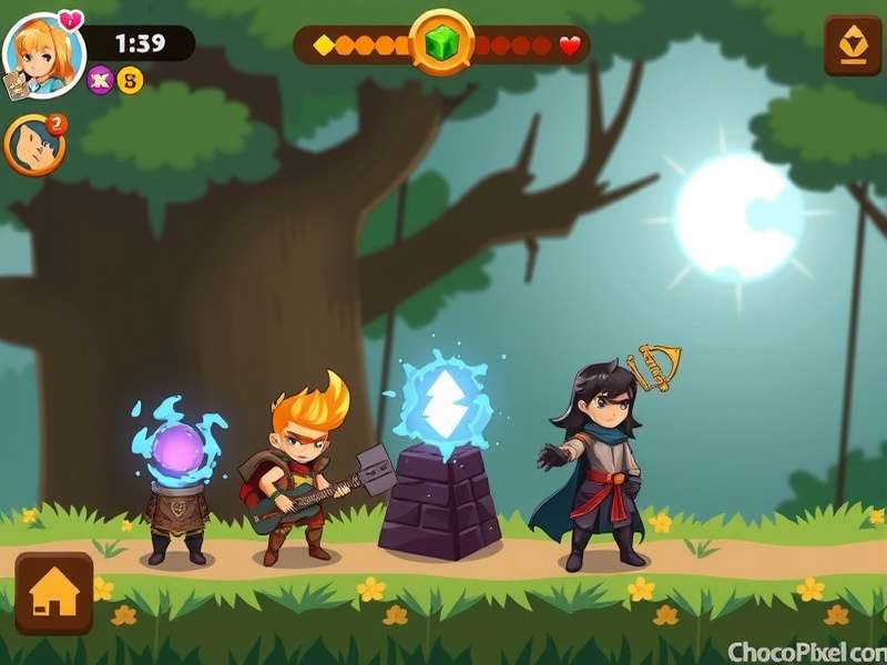 Choco Pixel Triumph pixel crafting interface