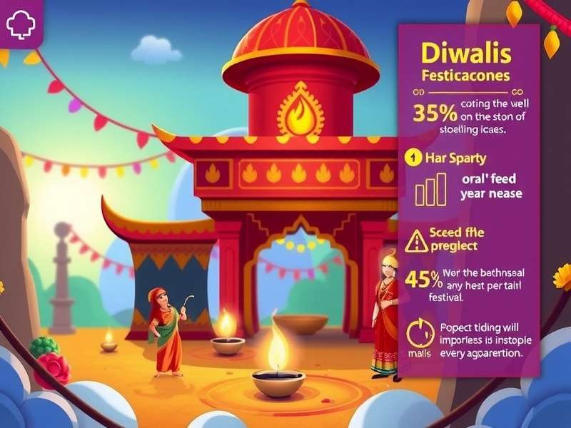 Festive Flow Adventure Diwali festival level gameplay