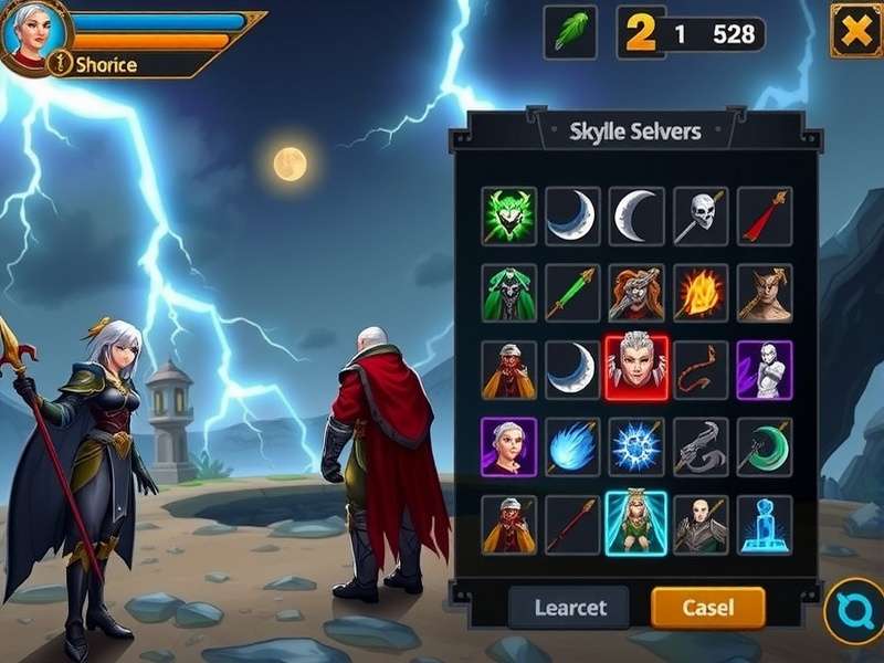 Storm Riders King gameplay screenshot showing character battles