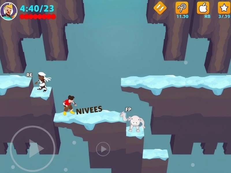 Bheem Ice World Explorer level design