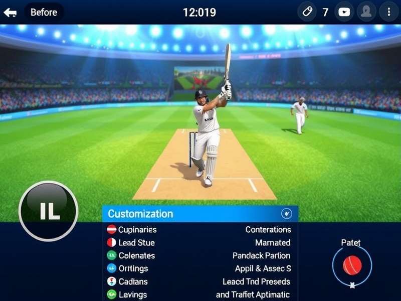 Super Cricket Legend gameplay screenshot
