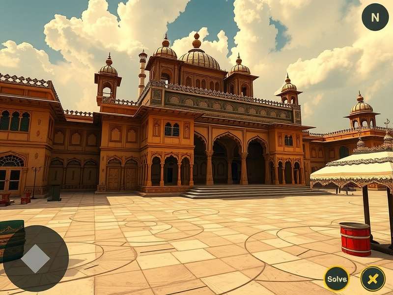 Goindwal Sahib Quest gameplay screenshot showing historical setting