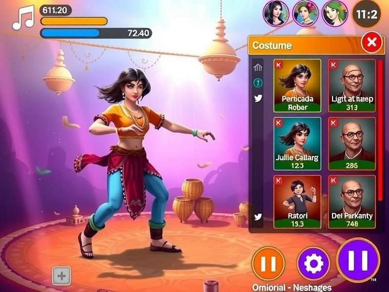 Desi Dance Dynasty costume selection