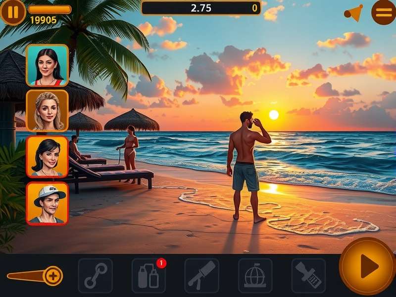 Character customization options in Goa Sunset Escape
