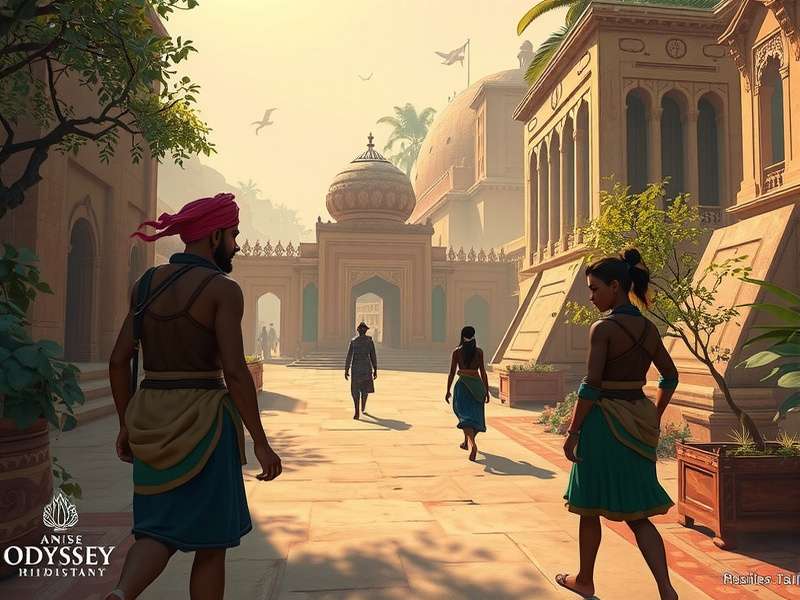 Anise Odyssey Hindustan game characters and environment