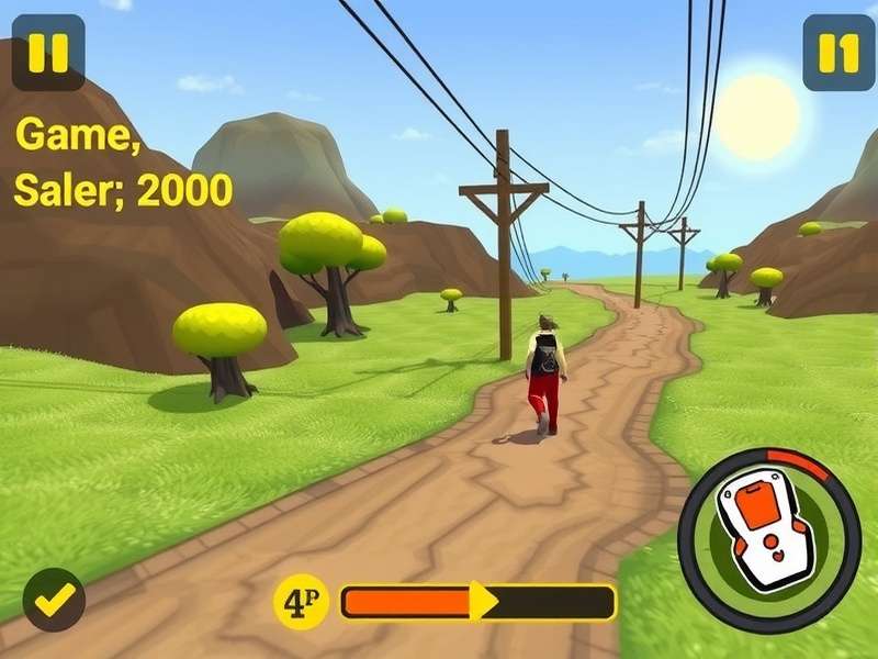 Samosas Speed Trail gameplay screenshot showing character collecting samosas