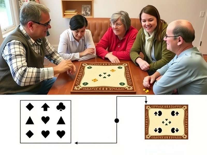 Traditional Papri Agile Ace game setup with board and pieces