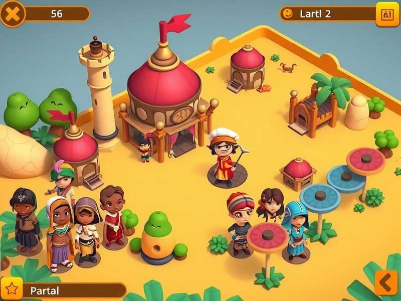 Advanced village layout in Sunny Haven Hideaway showing optimized design