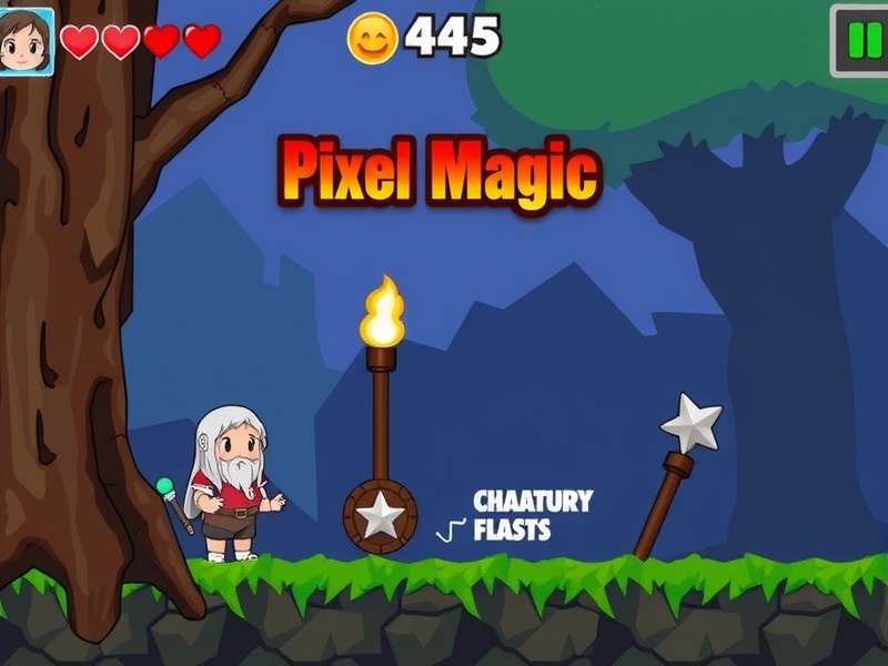 Pixel Magic Game Screenshot