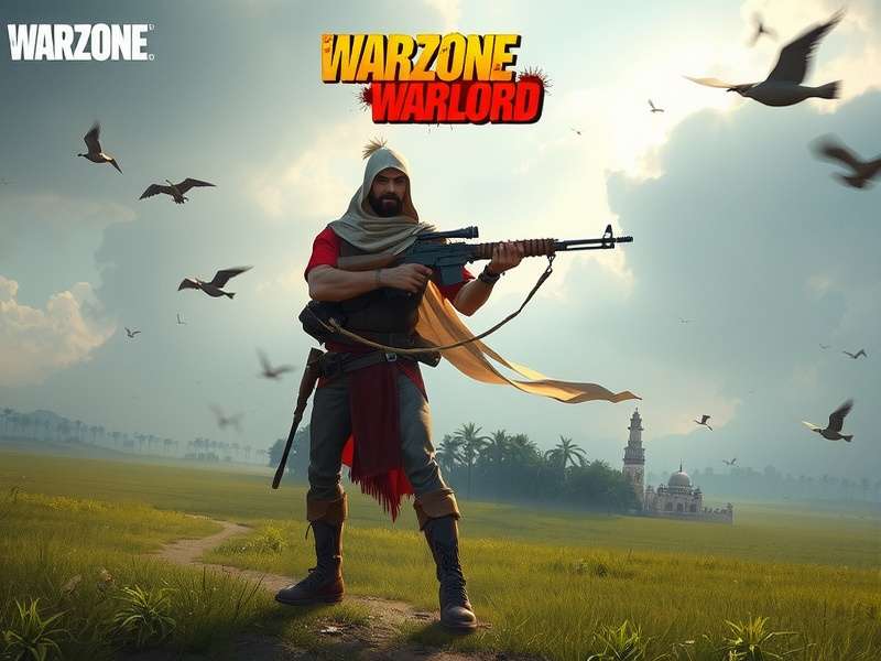 Warzone Warlord map showing Indian landscape