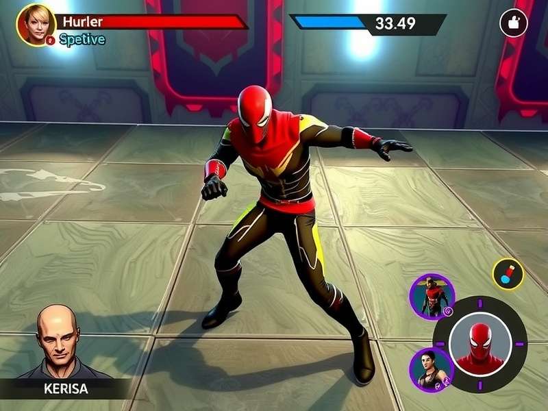 Marvel Agile Hurler gameplay screenshot showing character in action