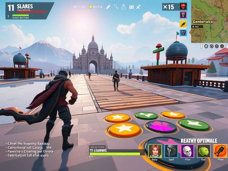 Grand Royals Battle gameplay screenshot showing character in action