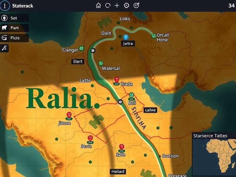 Sinhagad Success Sprint gameplay screenshot showing strategic map view