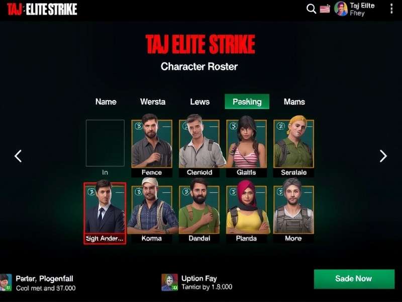 Taj Elite Strike Game Banner
