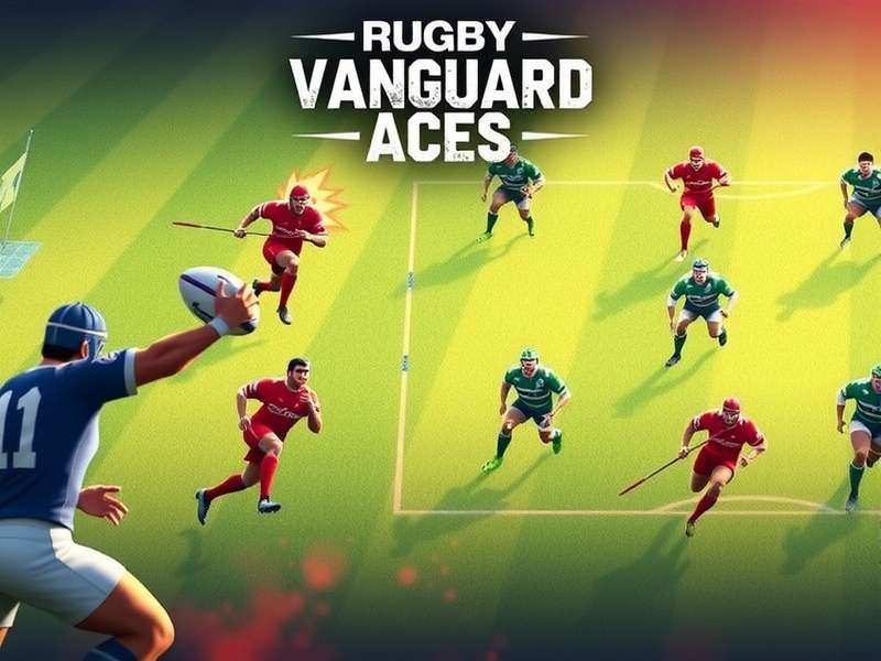 Rugby Vanguard Aces feature showcase displaying various game modes