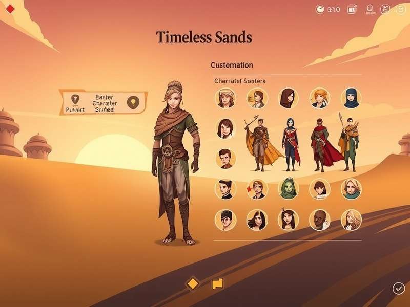 Anise Odyssey Timeless Sands character group artwork