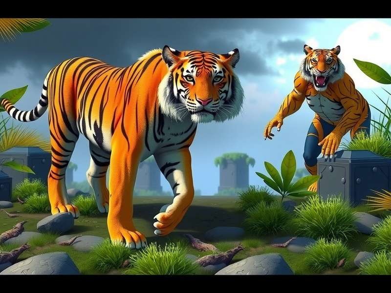 Tireless Tiger Game Screenshot