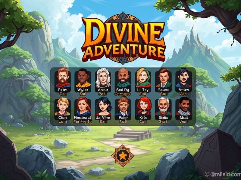 Divine Adventure Story Scene