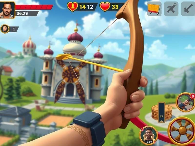 Various game modes available in Maha Archery Star