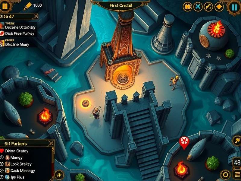 Divine Grotto Explore Gameplay Scene