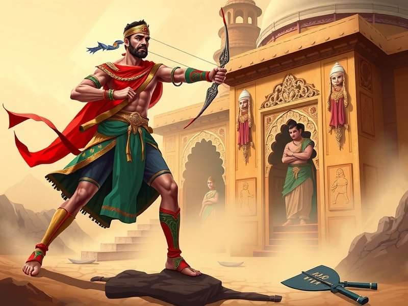 Indian Dart Conqueror rules illustration