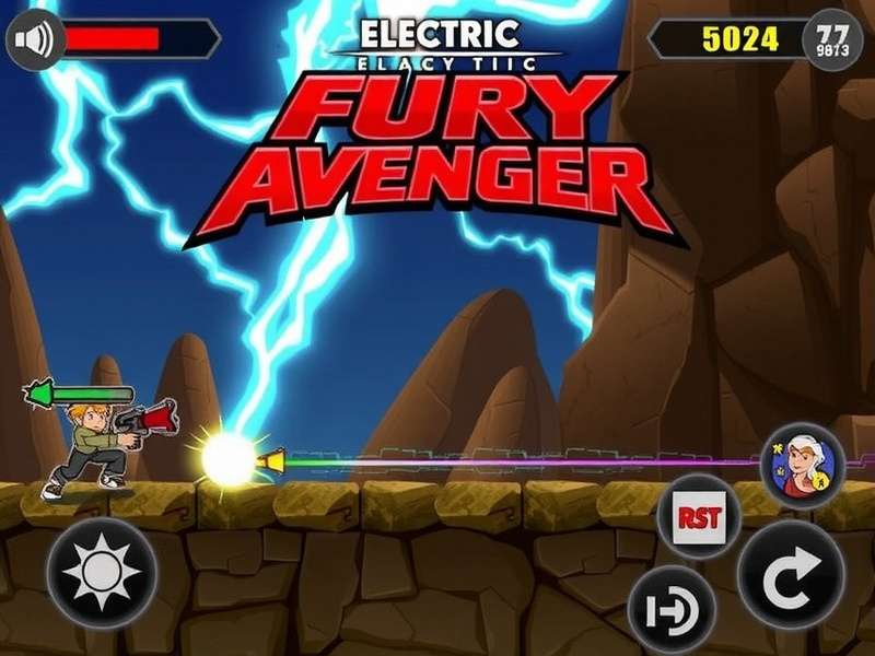 Electric Fury Avenger Game Cover