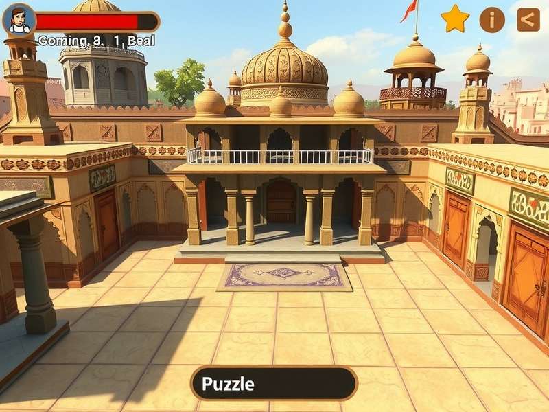 Historical reconstruction of Goindwal Sahib in the game