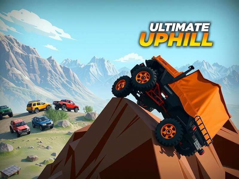 Ultimate Uphill vehicle selection screen showing different off-road vehicles