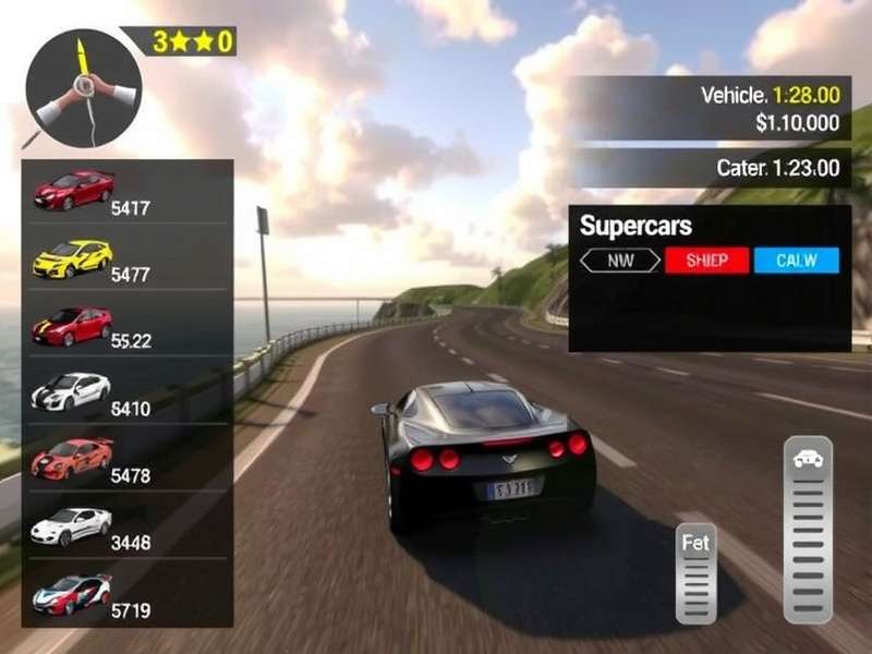 Goa Pass Racing Champ vehicle customization interface
