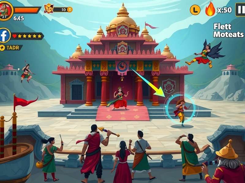 Cultural impact of Devi Durga Devotion showing diverse players