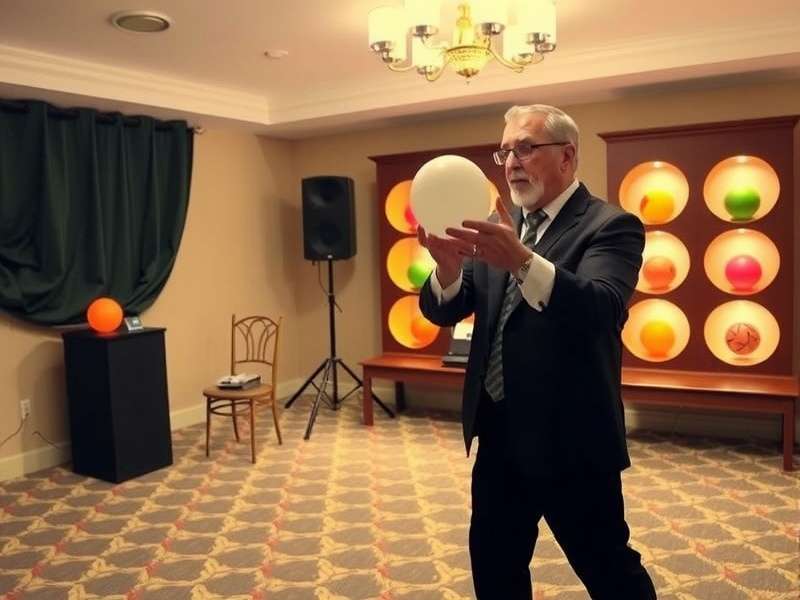 Ball Magician performance demonstration