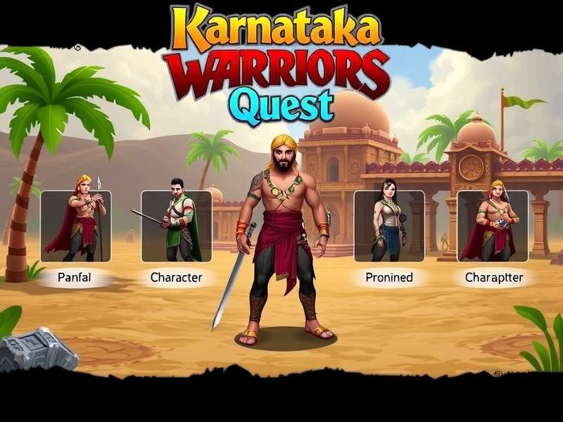 Karnataka Warriors Quest Gameplay Screenshot