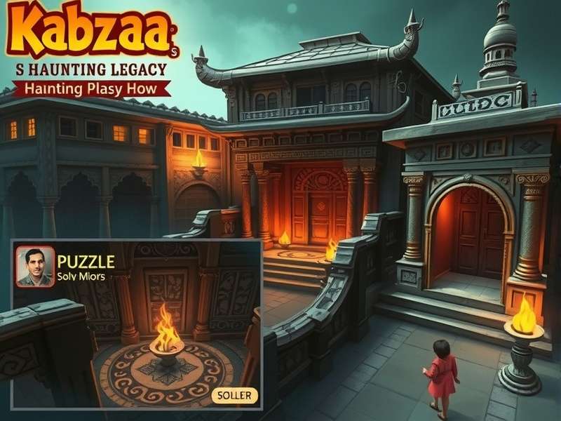 Story scene from Kabzaa S Haunting Legacy showing ancestral flashback