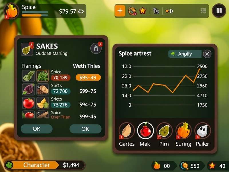 Power Cumin Conqueror market analysis screen showing price trends