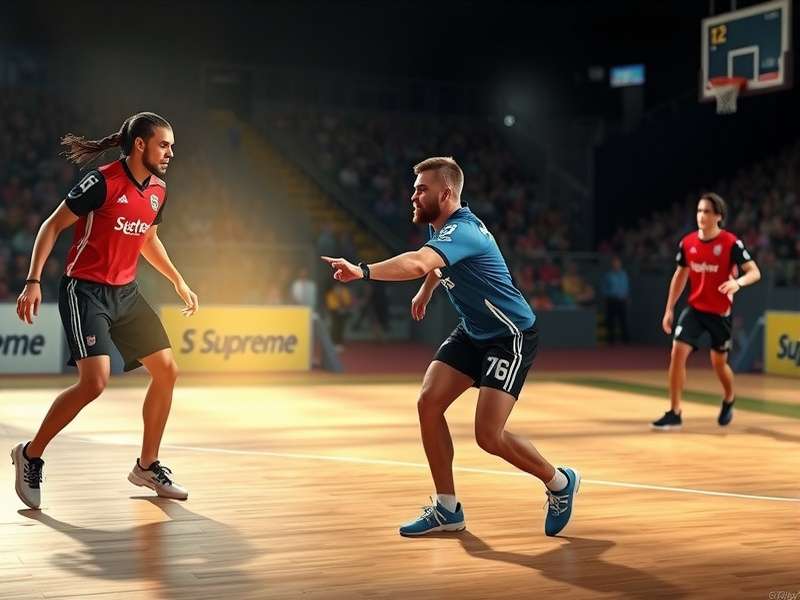 Supreme Handball Pro rule demonstration