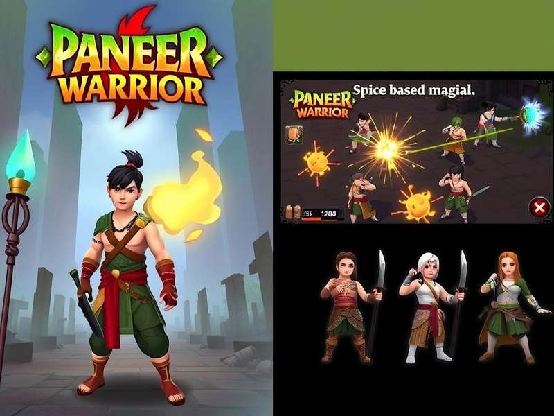 Gameplay screenshot showing combat with spice-based magical effects