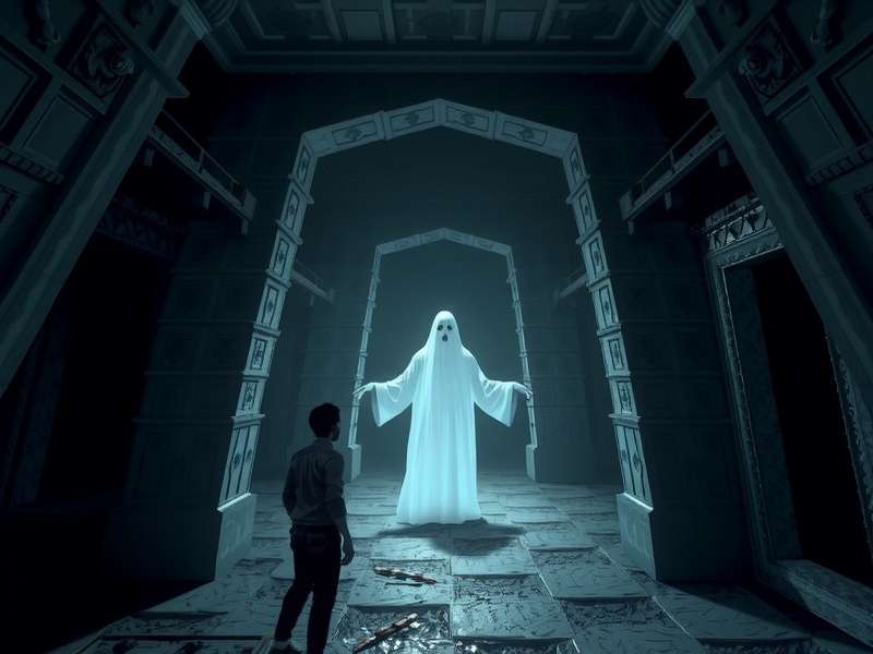 Creepy Corner Cry character showing ghostly entity design