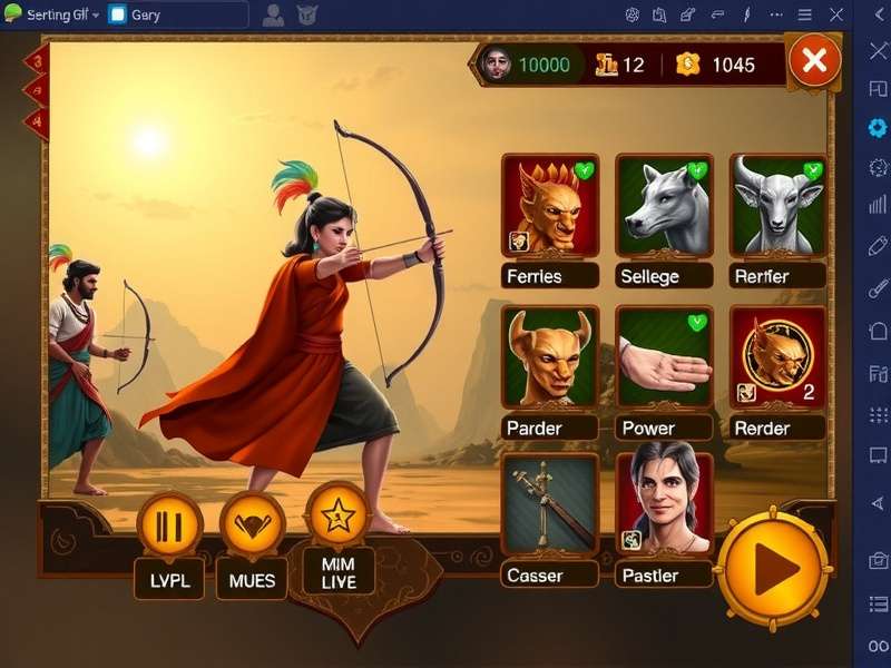 India Archery Legend gameplay screenshot showing archery competition