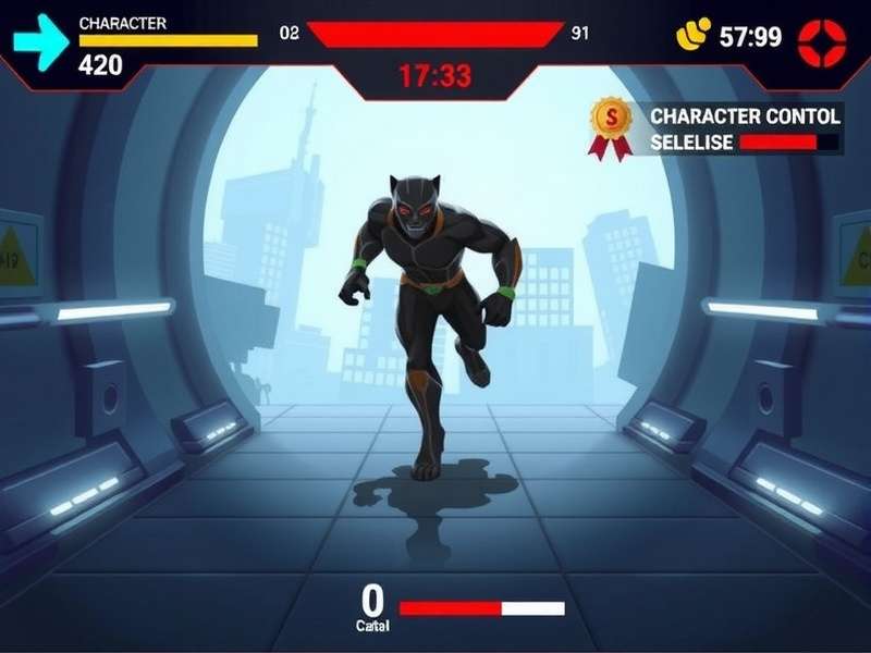 Panther S Energized Run control scheme and interface