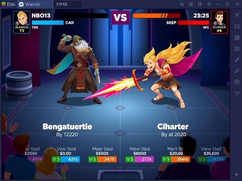 Bengaluru Warrior Duel character selection screen