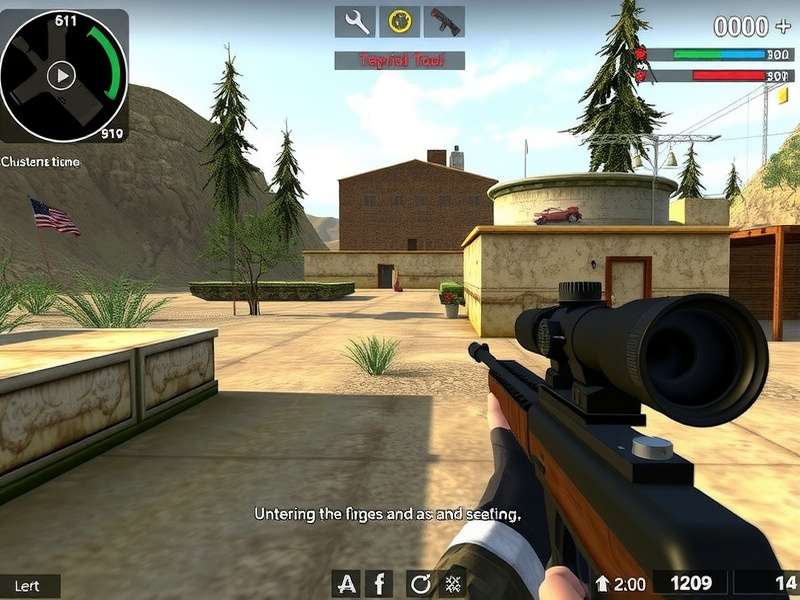 Bullet Force Team Deathmatch gameplay screenshot