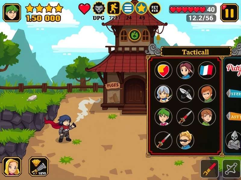 Pixel Quest Adventure character customization screen