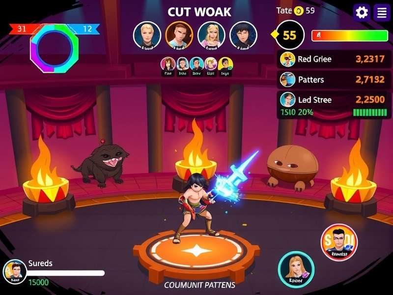 Tandav Beat Surge character customization and achievement interface
