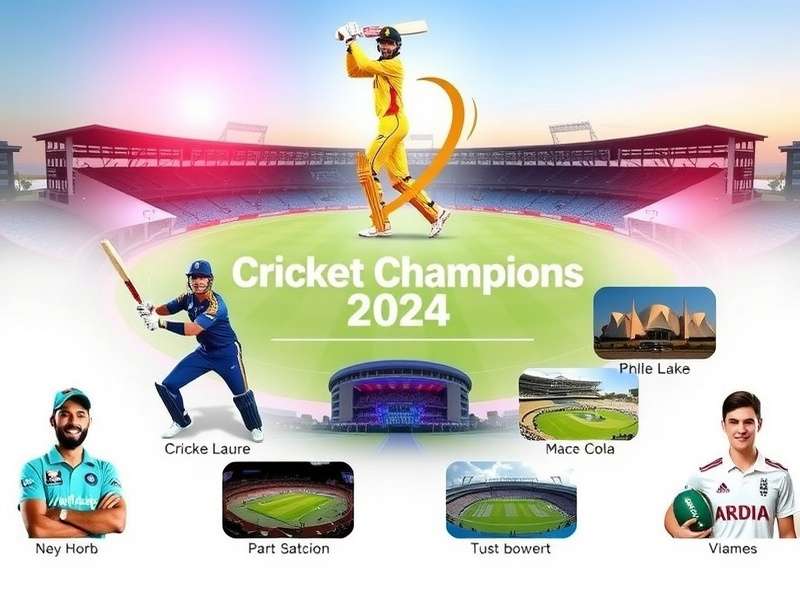 Cricket Champions 2024 tournament format diagram