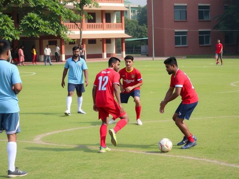 Kamakhya Kickers field dimensions and player positions
