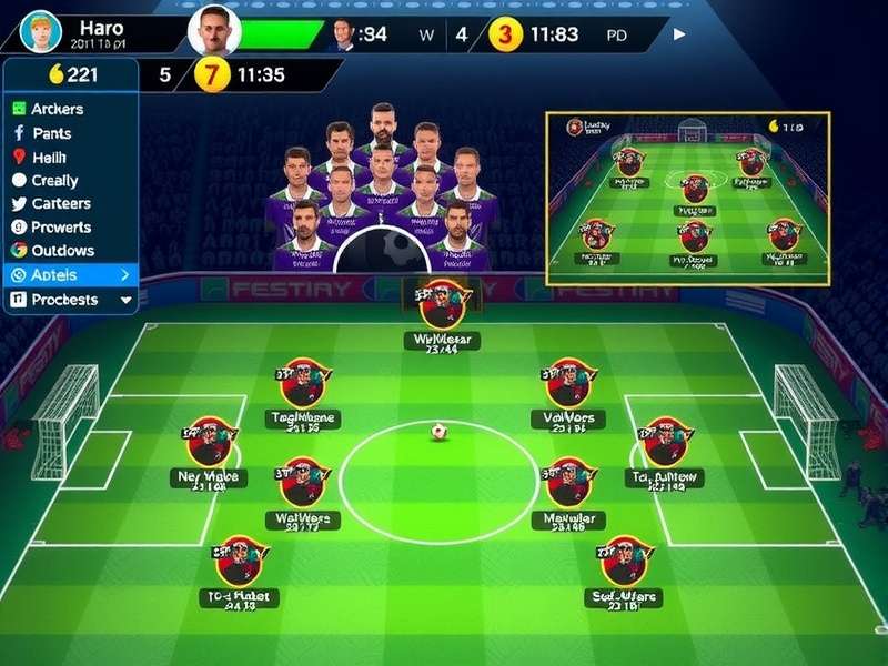 Handball Legend IN career mode progression screen