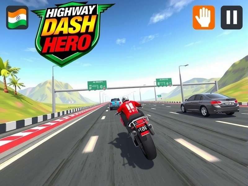 Highway Dash Hero vehicle collection and customization screen